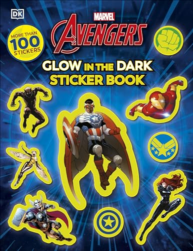 Marvel Avengers Glow in the Dark Sticker Book: With More Than 100 Stickers von DK Children